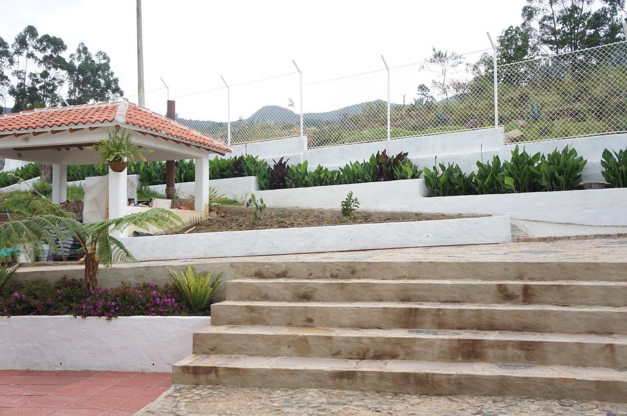 San Benito Hotel Tibasosa Εξωτερικό φωτογραφία