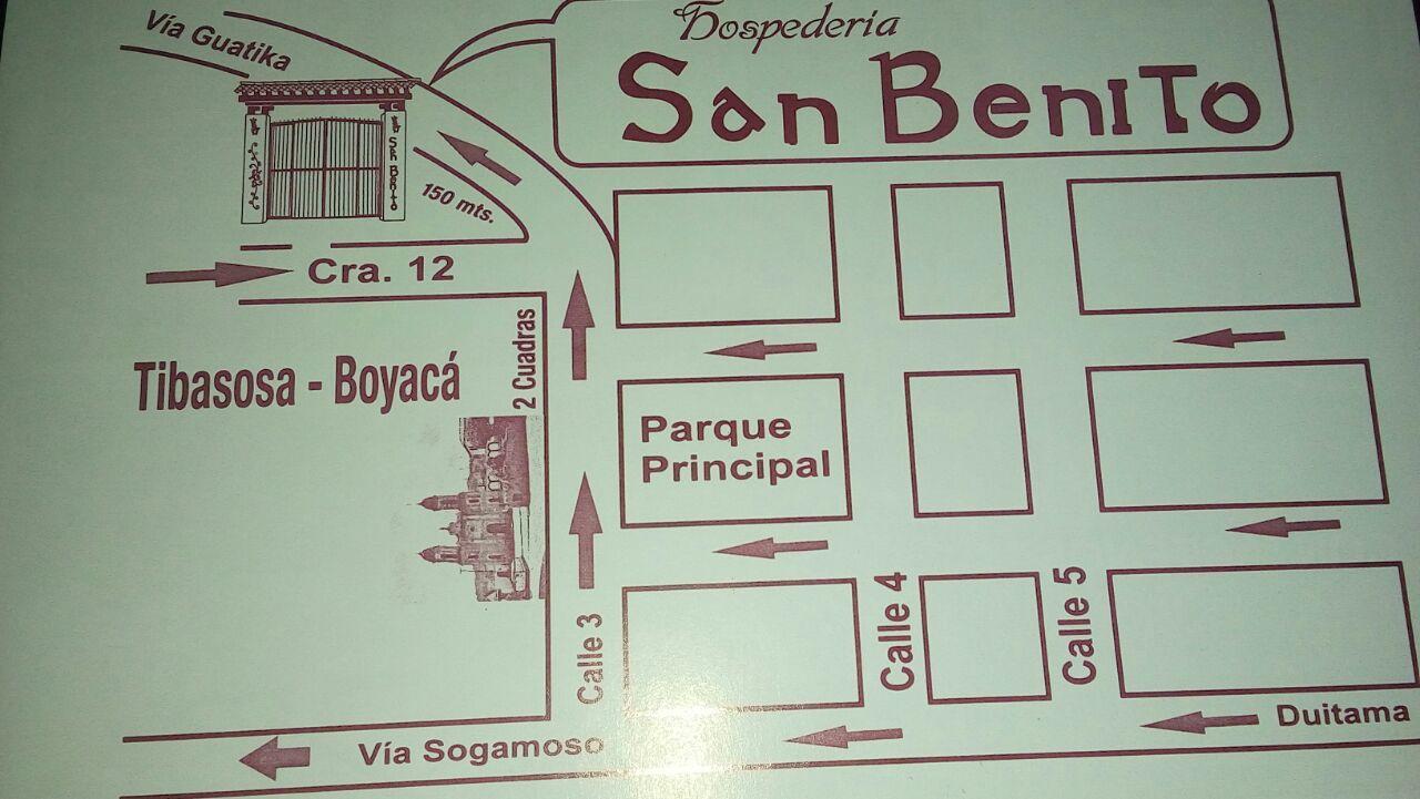 San Benito Hotel Tibasosa Εξωτερικό φωτογραφία